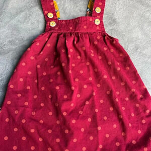Matilda Jane overall jumper. Has ruffles in back. Size 4